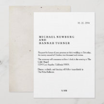 Vintage Buchhochzeit