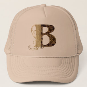 Vintage Buchstaben B - Hat Truckerkappe