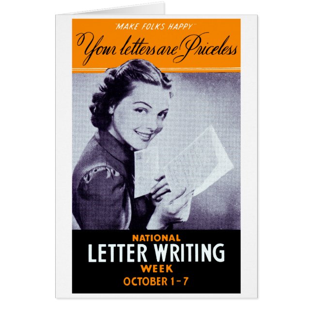 Vintage Buchstabenschrift (Vorne)