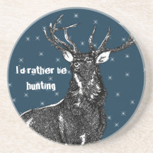 Vintage Buck-Untersetzer, die ich lieber jagen wür