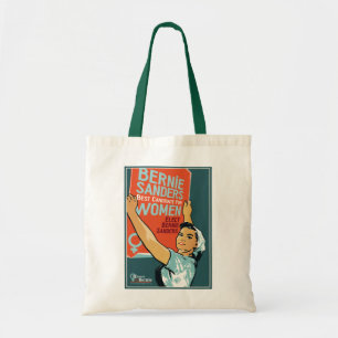 Vintage Budget-Taschen-Frauen für Bernie Tragetasche