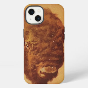 Vintage Büffel iPhone 13 Hülle