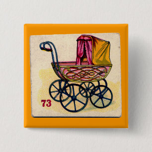 Vintage Buggy Button