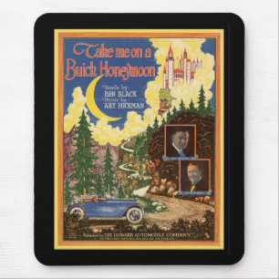 Vintage Buick Auto Mousepad