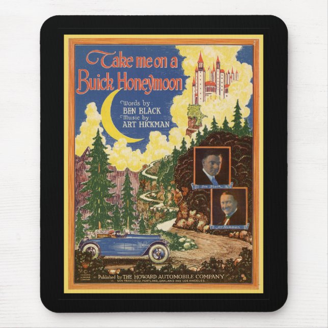 Vintage Buick Auto Mousepad (Vorne)