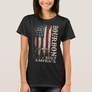 Vintage Built Amerika Patriotisch 250 Jahre 9 T-Shirt