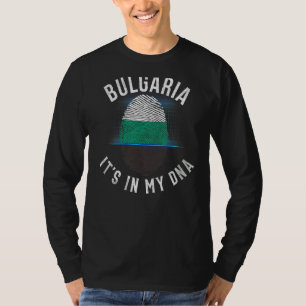 Vintage Bulgarien-Flagge Es ist in meiner DNA Bulg T-Shirt