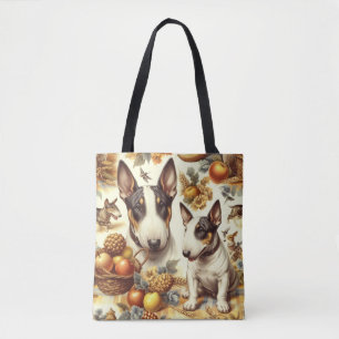 Vintage Bull Terrier-Malerei