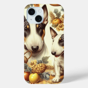 Vintage Bull Terrier-Malerei Case-Mate iPhone Hülle