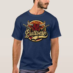 Vintage Bullseye-Feuerwaffen T-Shirt