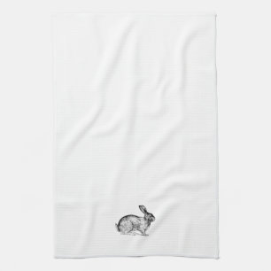 Vintage Bunny Rabbit Küchenhandtücher Geschirrtuch