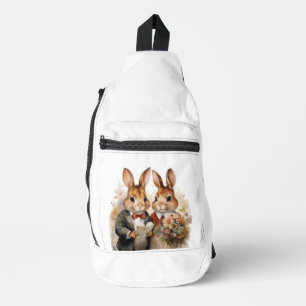 Vintage Bunny Sling Tasche