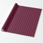 Vintage Burgundy Red Stripes Geschenkpapier<br><div class="desc">Paris Vintag grunge bordeauxrot gestreiftes Muster Packpapier.</div>