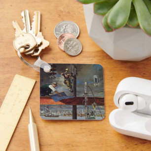 Vintage Business, Architects and Construction Schlüsselanhänger