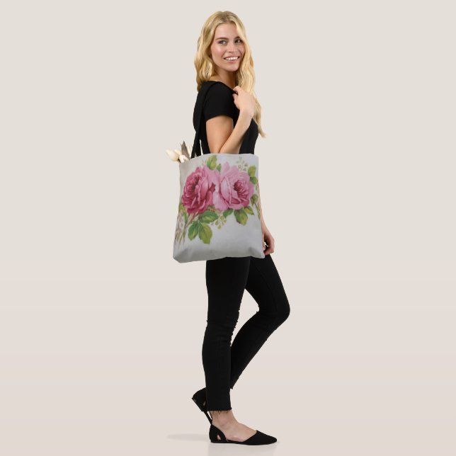 Vintage Cabbage Rose Parco Tassino (Am Model)