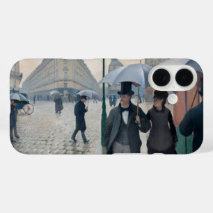 Vintage Caillebotte Paris, Regentag Kunst iPhone 16 Hülle