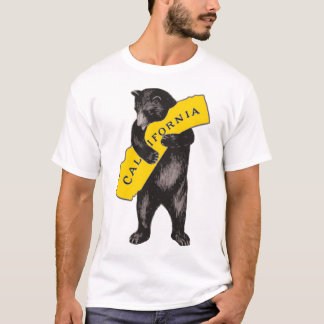 Vintage California Bärenumarmung T-Shirt