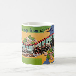 Vintage Cambridge MA Tasse