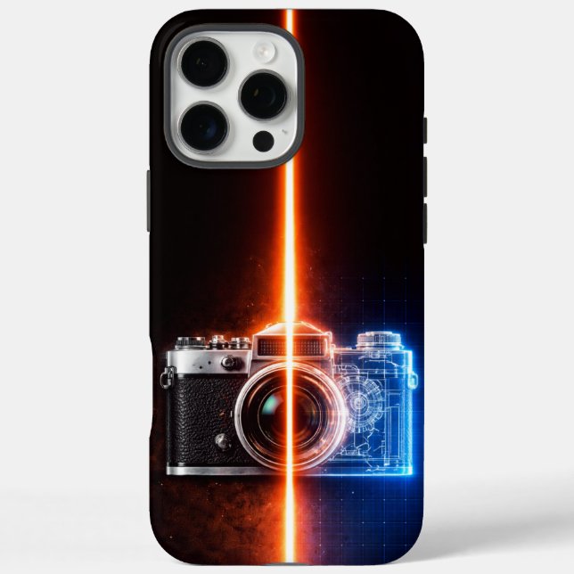 Vintage Camera Blueprint  Case-Mate iPhone Hülle (Rückseite)