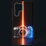 Vintage Camera Blueprint Samsung Galaxy Hülle<br><div class="desc">Celebrate the golden age of photography with this deconstructed vintage camera. The design reveals the precision engineering and internal lens mechanics in a striking blueprint aesthetic. Carefully positioned in the lower portion of the case for a clean,  professional look that accommodates high-end flagship camera designs.</div>
