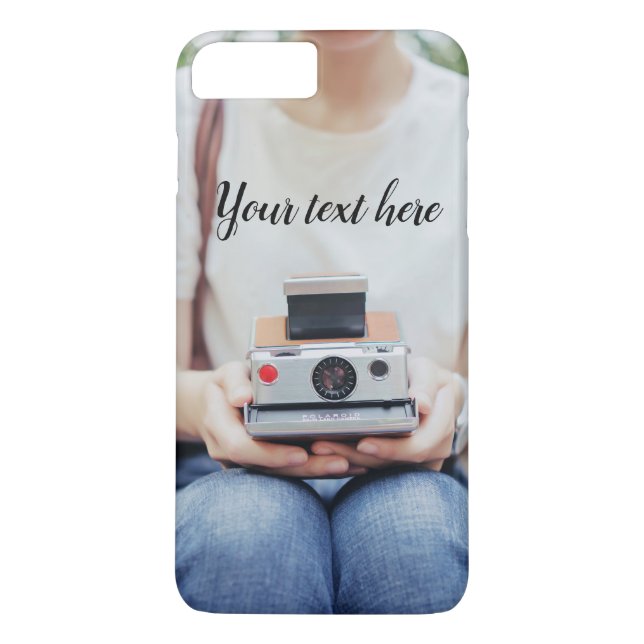 Vintage Camera Girl Case-Mate iPhone Hülle (Rückseite)