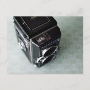 Vintage Camera Postcard - Rolleiflex Postkarte