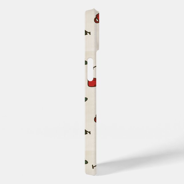 Vintage Camping iPhone Case (Rückseite / Rechts)