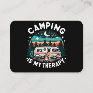 Vintage-Camping ist meine Therapie Familien-Abente Visitenkarte