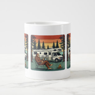 Vintage-Camping-Motorhome-RV-Bigfoot-Abenteuer Jumbo-Tasse
