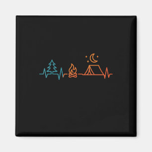 Vintage-Camping-Outdoor-Herzschlag-Natur-Camper-Hi Magnet