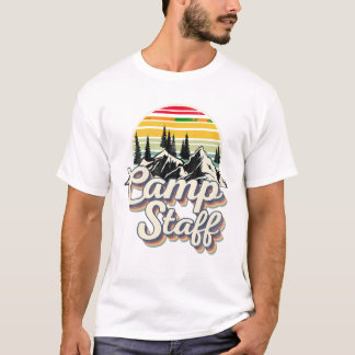 Vintage-Campingpersonal T-Shirt