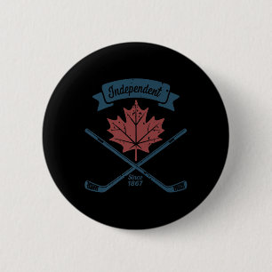 Vintage Canada Day – Unabhängig seit 1867 - Cana Button