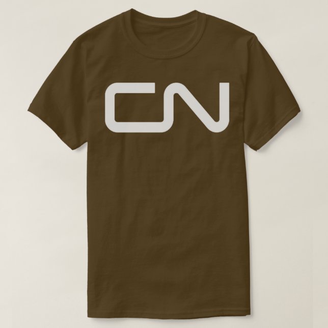 Vintage Canadian National Railways T-Shirt (Design vorne)