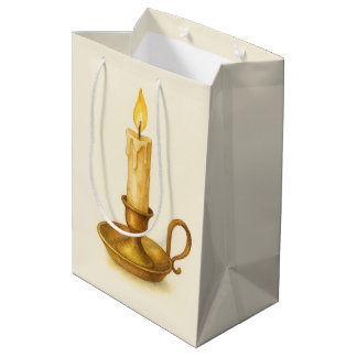 Vintage Candlelight Mittlere Geschenktüte