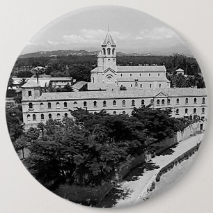 Vintage Cannes Inselkloster Saint-Honorat Button