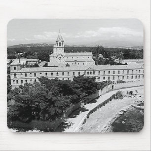 Vintage Cannes Inselkloster Saint-Honorat Mousepad