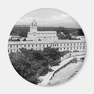 Vintage Cannes Saint-Honorat Inselkloster Magnet
