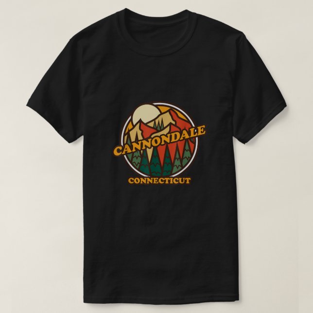 Vintage Cannondale Connecticut T-Shirt (Design vorne)