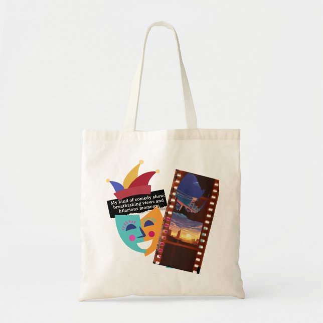 Vintage-Canvas-Tasche Tragetasche (Vorne)