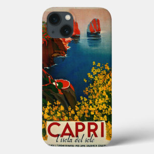 Vintage Capri L'Isola del Sole Italien Case-Mate iPhone Hülle