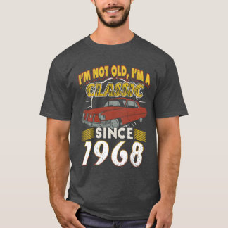 Vintage car 1968 vintage birthday present vintage  T-Shirt