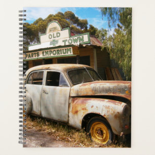 Vintage Car and Garage, Tagesplaner Planer