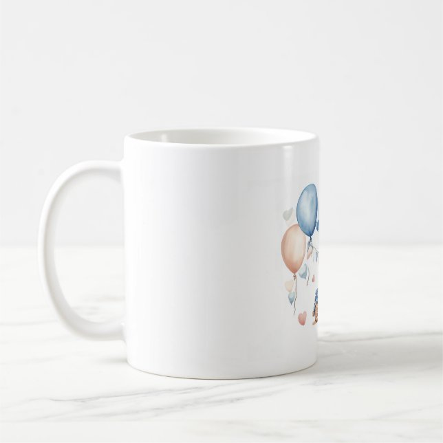 Vintage Car Babydusche Kaffeetasse (Links)