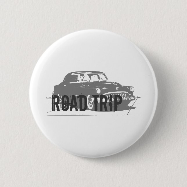 Vintage Car Button (Vorderseite)