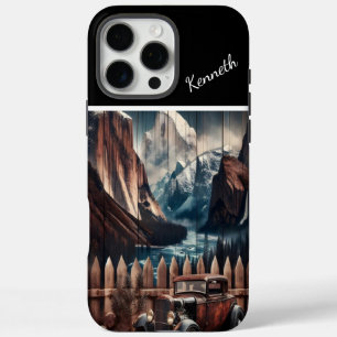 Vintage Car by Mountain iPhone 16 Pro Max Hülle