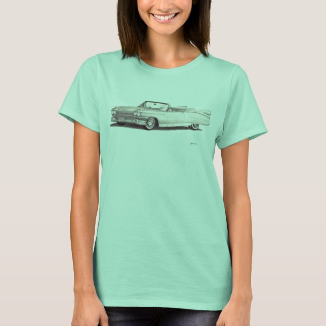 Vintage Car: Cadillac Eldorado T-Shirt (Vorderseite)
