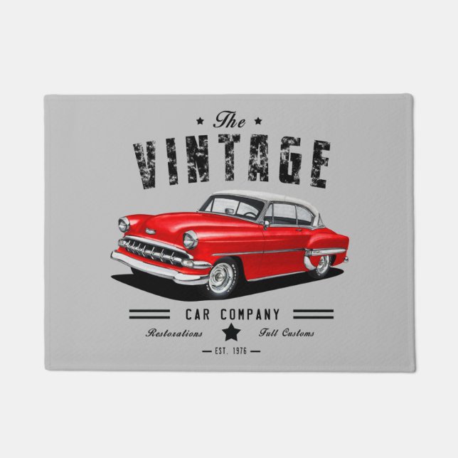 Vintage Car Company Bel Air Fußmatte (Vorderseite)