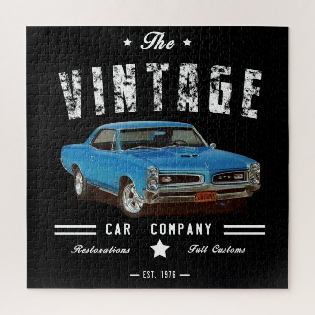 Vintage Car Company GTO Puzzle (Vertikal)