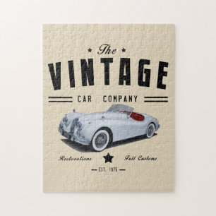 Vintage Car Company Jaguar Puzzle