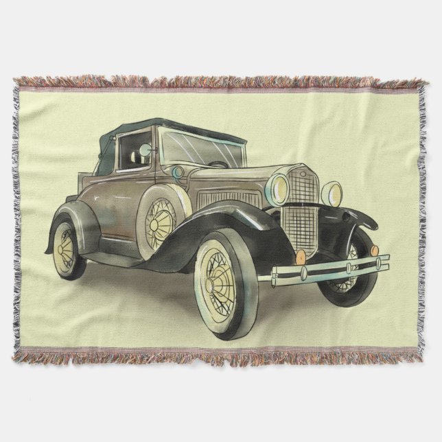 Vintage Car Decke (Vorderseite)